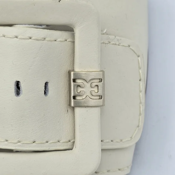 Sam Edelman Gaige Flat Slide Sandals, Modern Ivory, Women's 10.5, Like New! - Picture 6 of 12